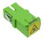 Adapter światłowodowy InLine 89992F SC/SC Single-mode zielony