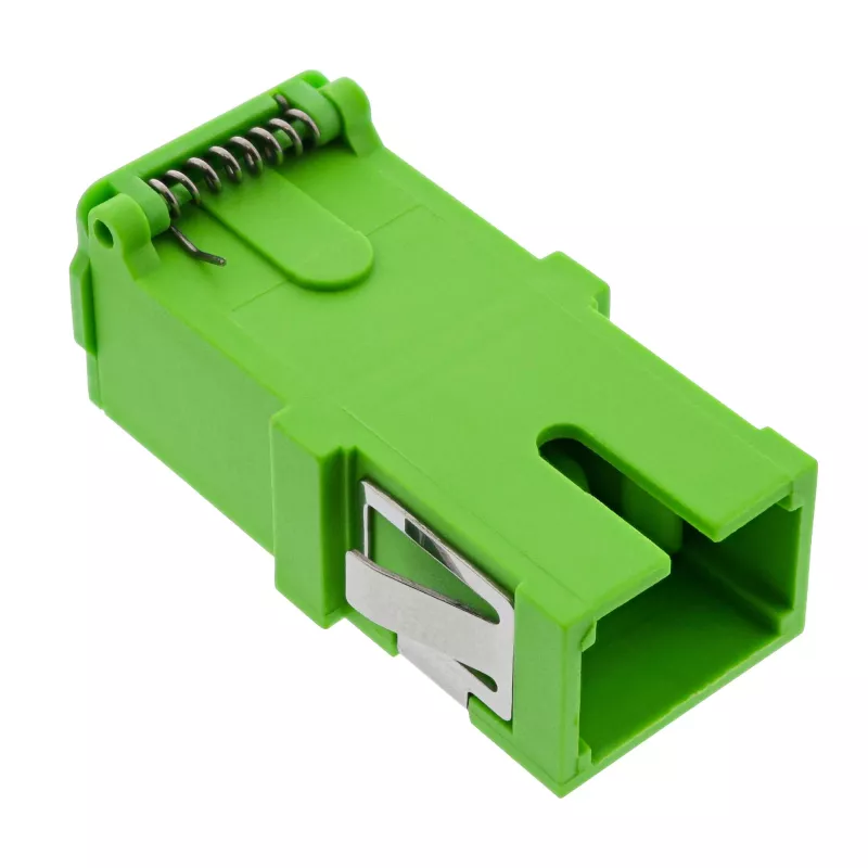 Adapter światłowodowy InLine 89992F SC/SC Single-mode zielony