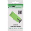 Adapter światłowodowy InLine 89992F SC/SC Single-mode zielony