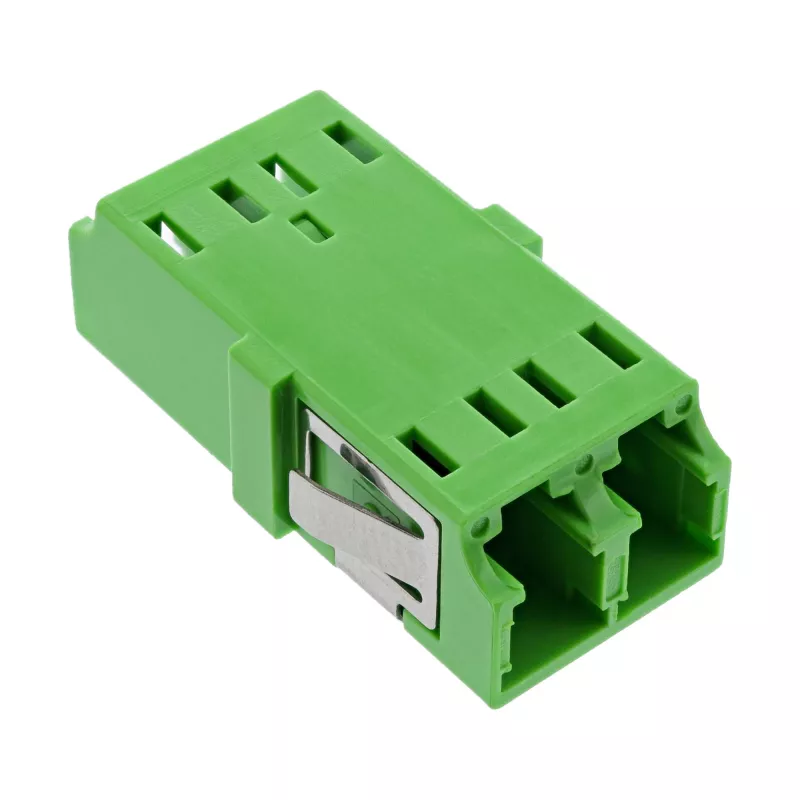 Adapter światłowodowy InLine 89989P LC/LC SM zielony