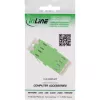 Adapter światłowodowy InLine 89989P LC/LC SM zielony