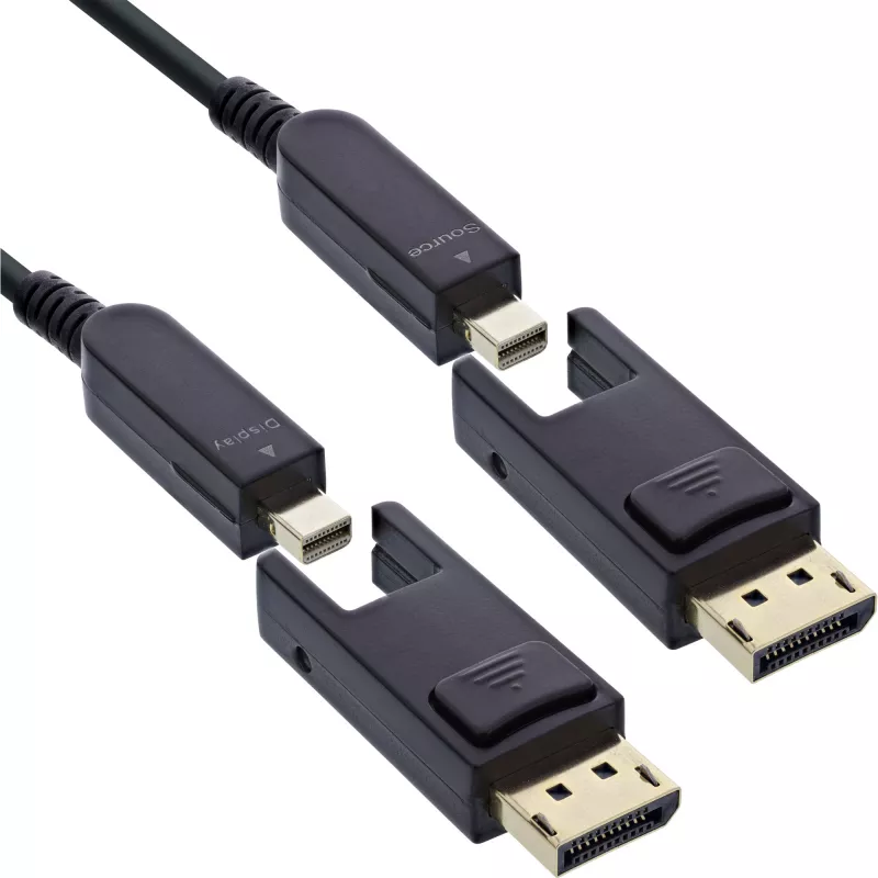 Kabel DisplayPort InLine 17240O 40 m Mini DisplayPort / DisplayPort Czarny