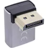 InLine 17291G zmieniacz płci kabla DisplayPort Szary, Czarny