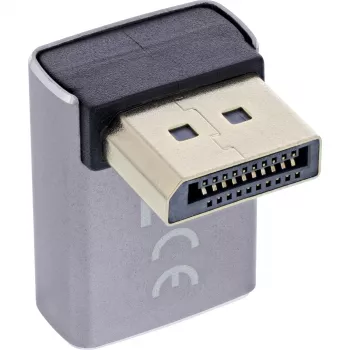 InLine 17291G zmieniacz płci kabla DisplayPort Szary, Czarny