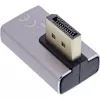Przejściówka DisplayPort InLine 17291I szaro-czarna ze złoconymi stykami