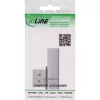 Przejściówka DisplayPort InLine 17291I szaro-czarna ze złoconymi stykami