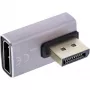 Adapter DisplayPort InLine 17291H szary czarny pozłacany