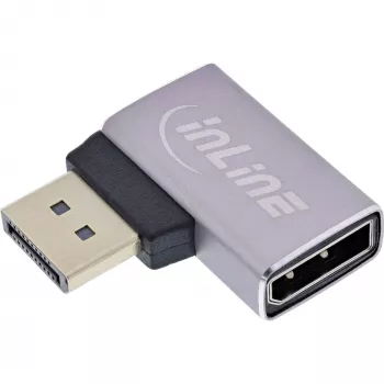 InLine 17291E przejściówka DisplayPort Szary, Czarny