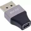 InLine 17291B przejściówka DisplayPort Mini DisplayPort Czarny, Szary