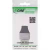InLine 17291B przejściówka DisplayPort Mini DisplayPort Czarny, Szary