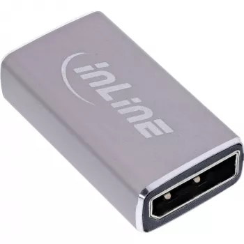 Adapter DisplayPort InLine 17291A szary, pozłacane styki