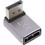 InLine 17291F przejściówka zmieniająca płeć złącza DisplayPort na Mini DisplayPort Szary, Czarny