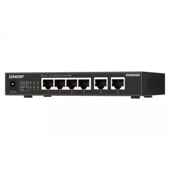 QNAP QSW-2104-2T-R2 przełącznik sieciowy niezarządzalny 10G Ethernet (100/1000/10000) Pulpit Czarny