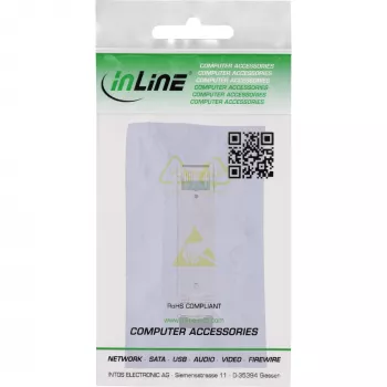 Kabel sieciowy InLine 32335S RJ45 Cat5e 1m Czarny