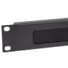 StarTech.com 1U High-density Brush Strip kabel Management Panel, Sturdy Steel Horizontal Data Centre kabel Organizer
