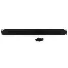 StarTech.com 1U High-density Brush Strip kabel Management Panel, Sturdy Steel Horizontal Data Centre kabel Organizer