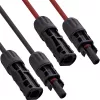 Zestaw przedłużacza solarnego InLine 6 mm², czarny/czerwony, 0,75 m, model 95677