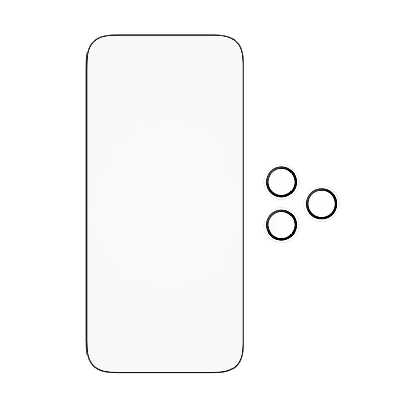 PanzerGlass 2-w-1 Essentials Bundle iPhone 17 Pro Max odporny na zarysowania i wstrząsy