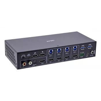 InLine 57885I Przełącznik KVM do montażu w szafie Czarny