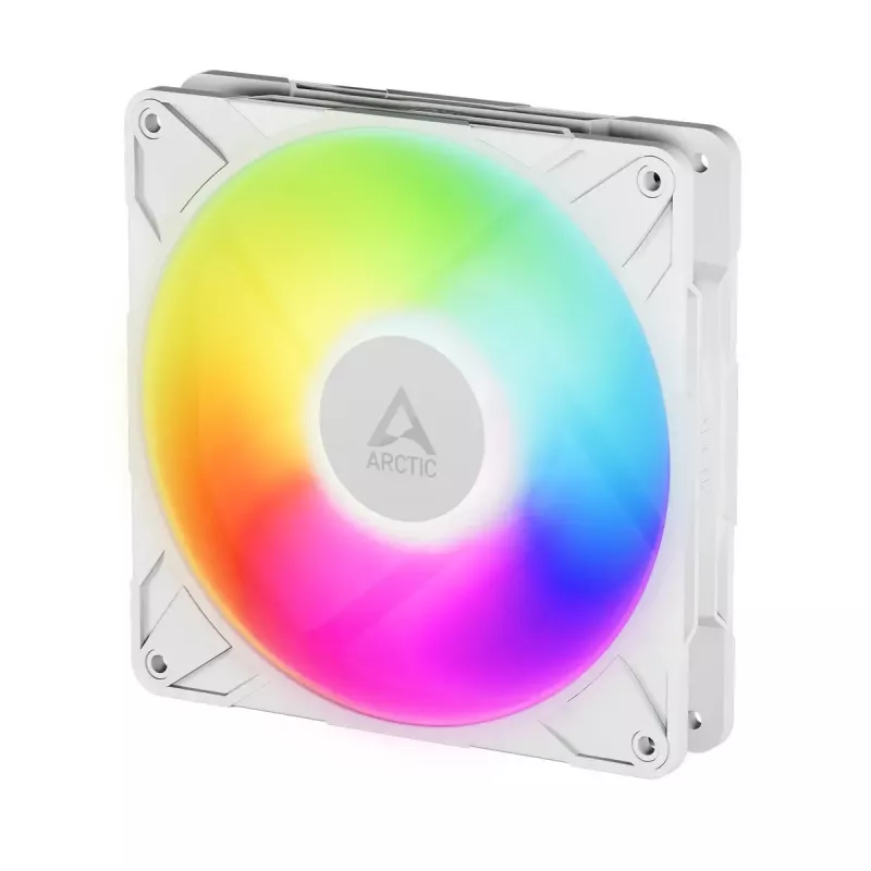 ARCTIC Freezer P14 Pro A-RGB (Biały) - Zestaw 3 sztuk 140 mm A-RGB PWM z rozdzielaczem kabli