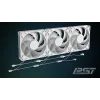 ARCTIC Freezer P14 Pro A-RGB (Biały) - Zestaw 3 sztuk 140 mm A-RGB PWM z rozdzielaczem kabli