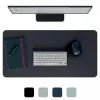 Leitz Large Desk Mat. Kolor produktu: Czarny, Materiał: Polichlorek winylu (PVC). Szerokość: 400 mm, Głębokość: 800 mm, Wysokość: 2 mm