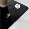 Leitz Large Desk Mat. Kolor produktu: Czarny, Materiał: Polichlorek winylu (PVC). Szerokość: 400 mm, Głębokość: 800 mm, Wysokość: 2 mm