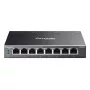 Przełącznik sieciowy TP-Link Omada ES208GP zarządzany L2 Gigabit Ethernet (10/100/1000) Power over Ethernet (PoE) szyna DIN czarny