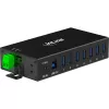 InLine 35396B koncentrator interfejsów USB 3.2 Gen 1 (3.1 Gen 1) Type-B 5000 Mbit/s Czarny
