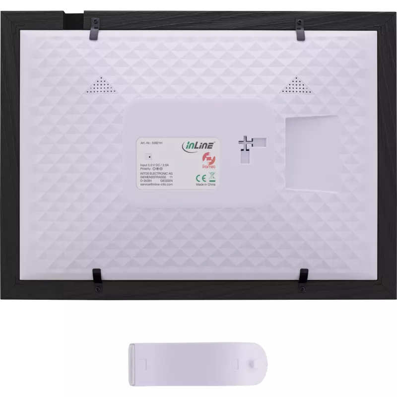 InLine WiFi ramka cyfrowa WiFRAME 2, 10,1 cala 1920x1200 16:10 IPS Touch, aplikacja Frameo