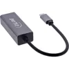InLine 33380Q Adapter RJ-45 USB typu C męski 1 Gbit/s szary