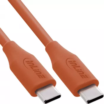 Kabel USB InLine 35892O 2 m USB-C pomarańczowy USB 2.0 0,48 Gbit/s