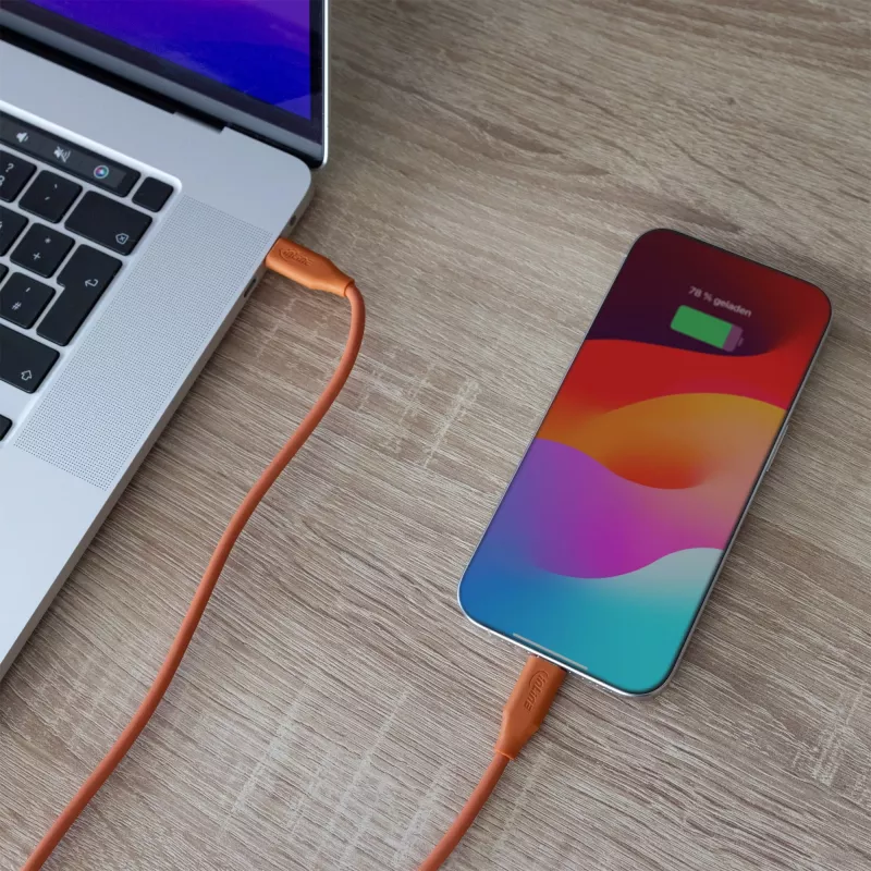 InLine 35891O Kabel USB USB 2.0 1 m USB-C Pomarańczowy
