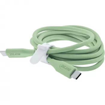 Kabel USB InLine 35891G 1 m USB C Zielony USB 2.0 0,48 Gbit/s