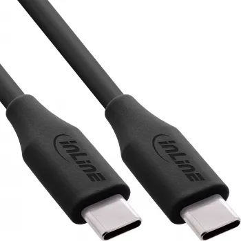 InLine 35891 kabel USB 2.0 1 m USB-C Czarny