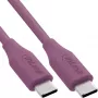 Kabel USB InLine 35895P USB 2.0 0,5 m USB C fioletowy