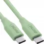 Kabel USB InLine 35895G USB 2.0 0,5 m USB C Zielony