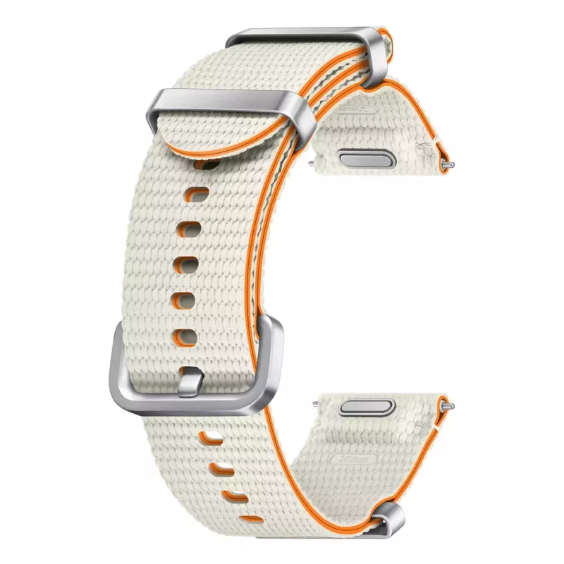 Pasek Samsung Athleisure Band S/M do Galaxy Watch 7 Kremowy