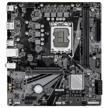Płyta główna GIGABYTE H610M D3W LGA1700 dla procesorów Intel 12.–14. generacji, 5+1+1 VRM, DDR5 do 5600MHz, 128GB, PCIe 3.0 M.2, 1GbE, USB 3.2 Gen1