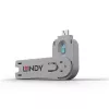 Klucz do blokady portów Lindy USB typu A niebieski