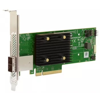 Wewnętrzna karta interfejsu Mini-SAS Lenovo ISG 4Y37A78837 — host PCIe, wyjście Mini-SAS, 12 Gbit/s