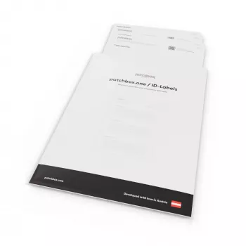 Akcesorium do panelu krosowego Patchbox PONEIDLABEL — papierowe etykiety do paneli krosowych (PONEIDLABEL)