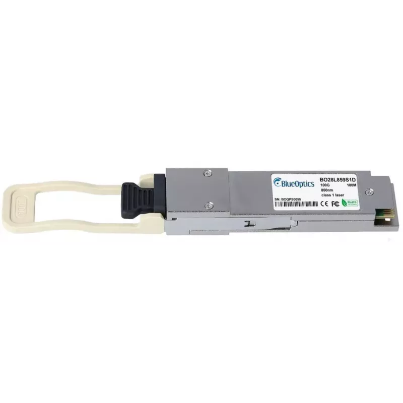 Moduł nadawczo-odbiorczy QSFP28 BlueOptics 4M27A67042-BO 100 m Aluminium