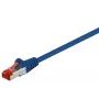 Kabel sieciowy Goobay 95502 niebieski 3 m Cat6 S/FTP