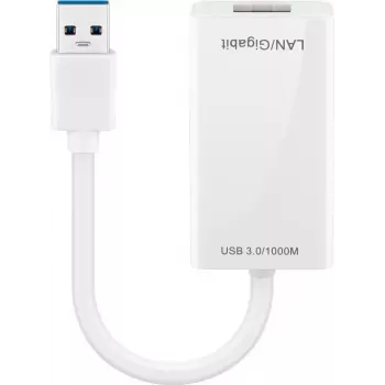 Konwerter sieciowy USB 3.0 Gigabit Ethernet Goobay 95442