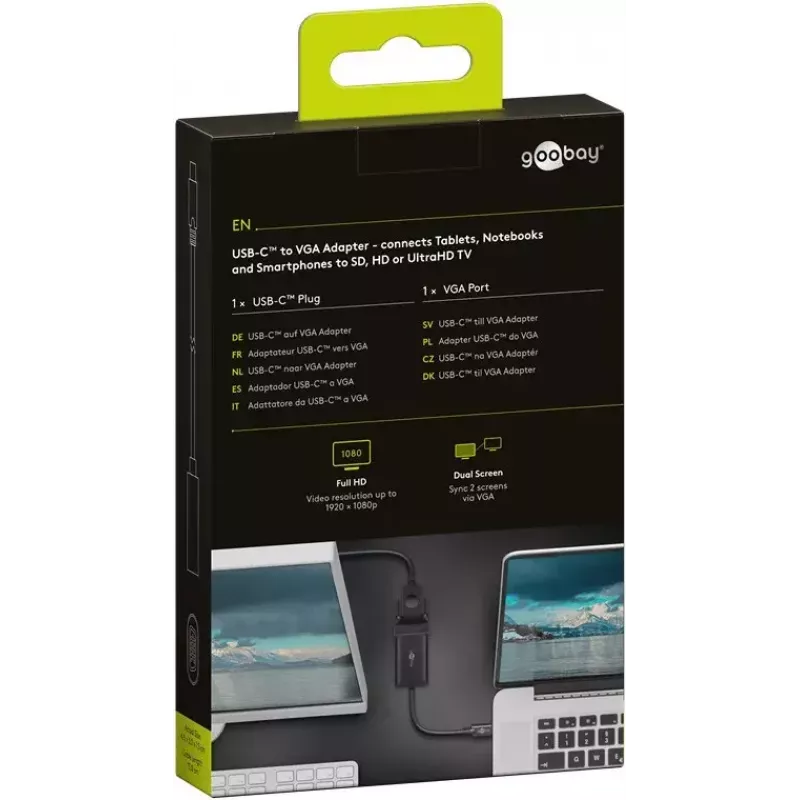 Adapter graficzny USB Goobay 51776