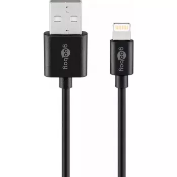 Kabel do ładowania i synchronizacji Lightning USB Goobay 72906