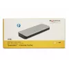 Stacja dokująca do laptopa DeLOCK 87725 przewodowa Thunderbolt 3 czarno-srebrna
