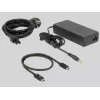 Stacja dokująca do laptopa DeLOCK 87725 przewodowa Thunderbolt 3 czarno-srebrna
