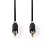 Kabel audio Nedis CABW22000AT10 1m 3,5mm miedziowany aluminium